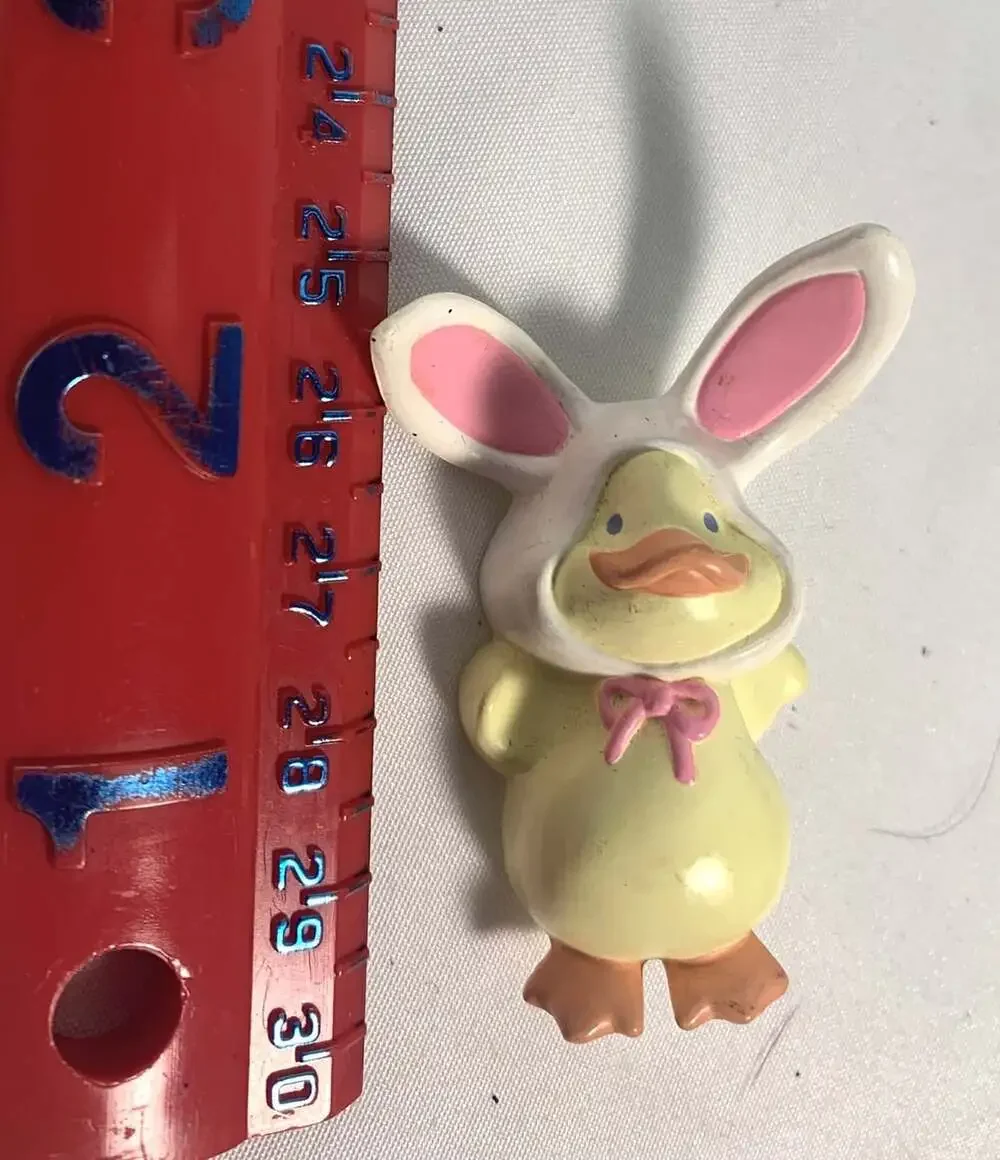 Vintage Easter Bunny Hallmark Pin 1990